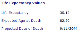 LifeExpectancyValues