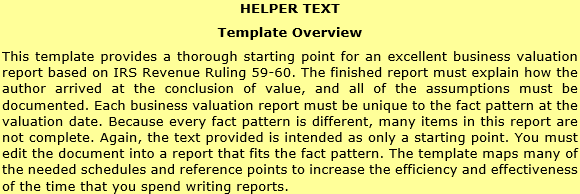 Helper Text Example