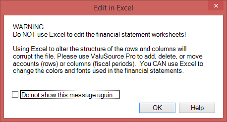 Edit in Excel Prompt