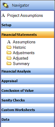 Analysis Navigator - Explore Mode - Explorer View